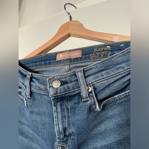 7 For All Mankind “The Ankle Skinny” jean - Picture 5 of 8